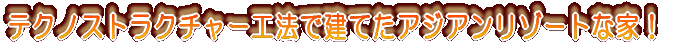 �e�N�m�X�g���N�`���[�Ō��Ă��A�W�A�����]�[�g�ȉƁI