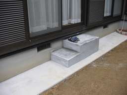 リビング付近から撮影