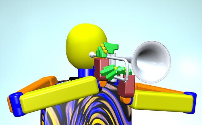 Pictogram trumpet picture