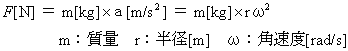 向心力 (遠心力)