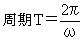 単振動の特徴