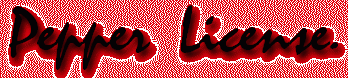 Pepper License.