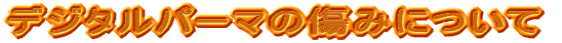 �f�W�^���p�[�}�̏��݂ɂ���