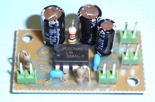 アイテック電子研究所 MC-6 LM386 アンプ