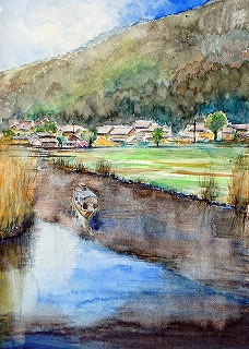 近江八幡　水郷巡り