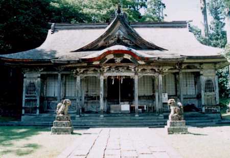 名草神社本殿