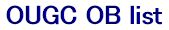 OUGC OB list