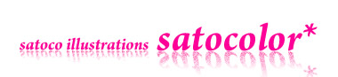 satoco illustraions satocolor*
