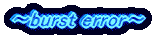 burst error