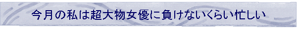 �����̎��͒��啨���D�ɕ����Ȃ����炢�Z����