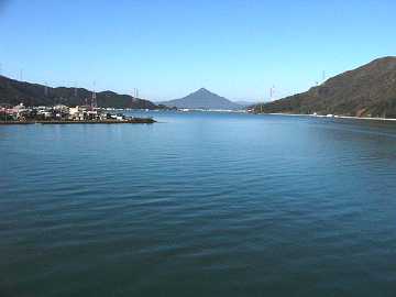若狭富士(青葉山)、青戸の大橋より 若狭富士(青葉山)、青戸の大橋より