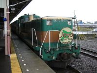 今から釧路湿原ノロッコ号に乗車!