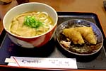 きつねうどんといなり寿司