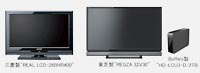 新旧のテレビ比較