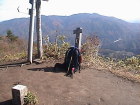 瀞川山より東に妙見山