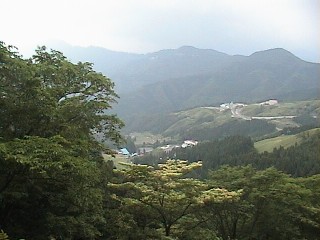 展望デッキより