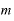 m
