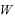 W