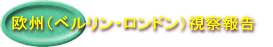 欧州(ベルリン・ロンドン)視察報告