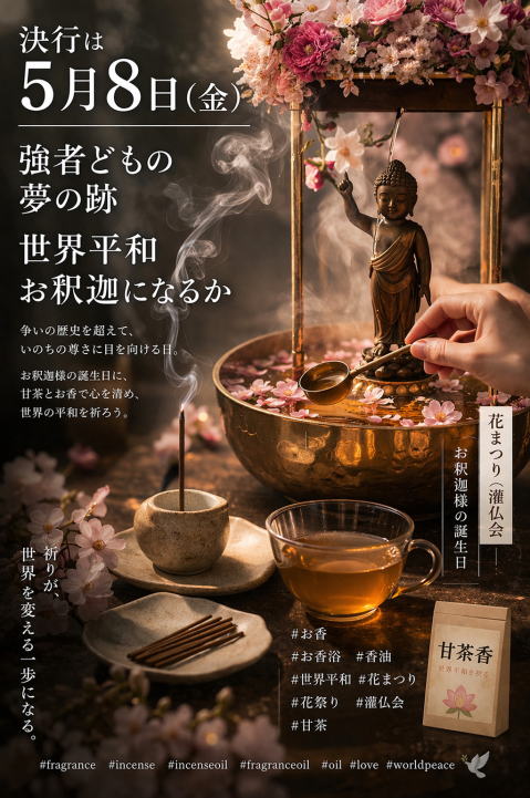 花まつり2026お釈迦様お誕生日