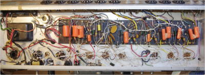 Circuit board before maintenence