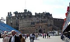 Edinburgh castle エディンバラ城