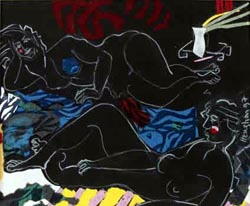 エディンバラ・ECA指導教員Chrissie Heughan'Papermakers at rest'