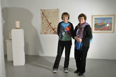 Chrissie Heughan and Sheila Carnduff Exhibition