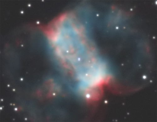central image of M76