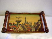 B-21 焼き絵トレー