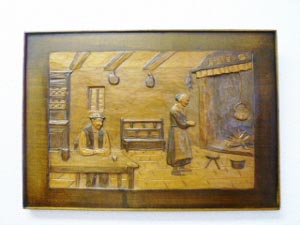 T-06 木彫り壁掛け