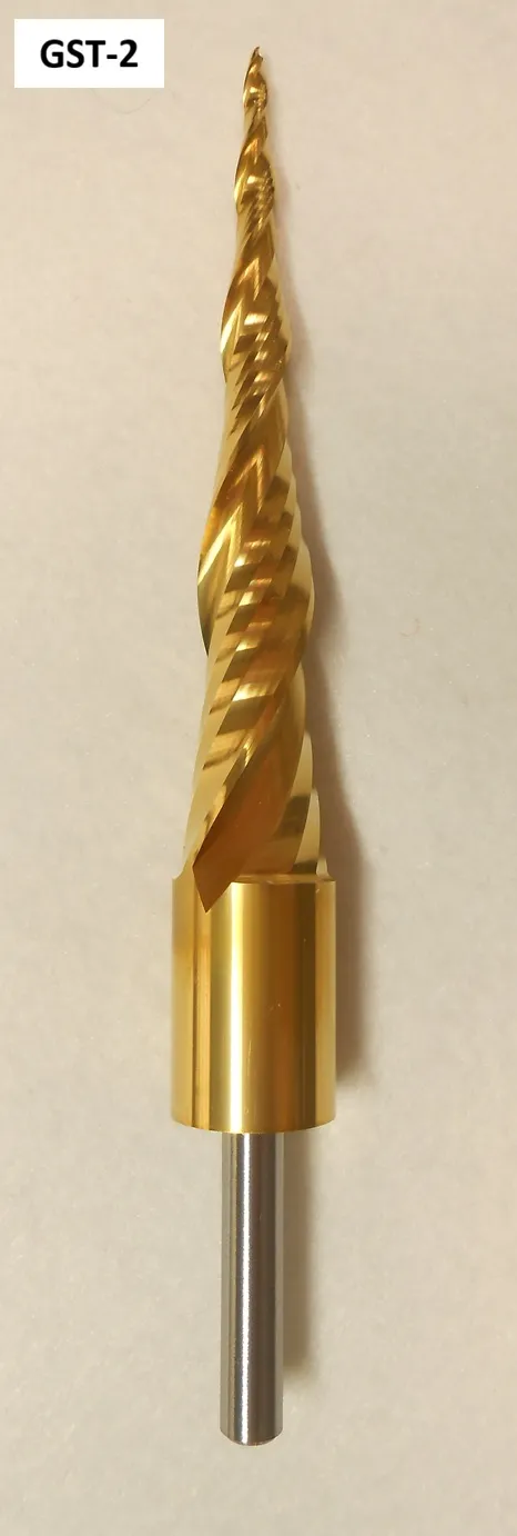 ゴールドスパイラルテーパカッター (大) GST-2