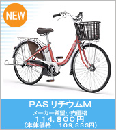 PAS `EM [J[]i 114,800~ ({̉iF109,333~)