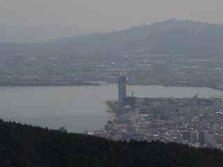 大津市内の眺望