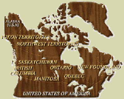Map of Canada