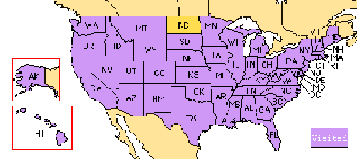 Map of USA