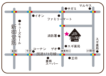 山田店地図