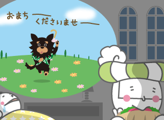 あ~れ~ カーニボンはケバブをもっさもっさ中でしたぁ~