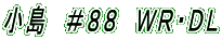 小島　＃８８　ＷＲ・ＤＬ