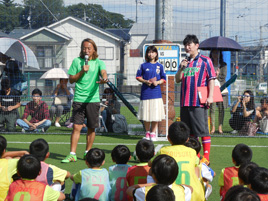 北澤豪のサッカー教室