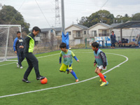 山口素弘のサッカー教室