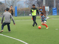 山口素弘のサッカー教室