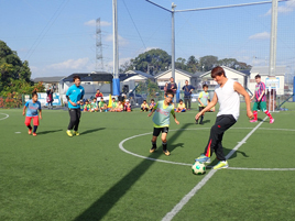 岩本輝雄の子どもサッカー教室