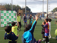 小倉隆史のサッカー教室