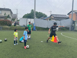 夢つなぐサッカー教室
