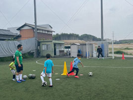 夢つなぐサッカー教室