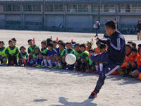 前園真聖のサッカー教室