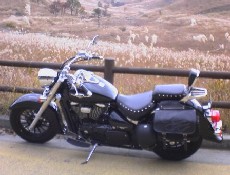 Intruder Classic CastWheel BlackEdition インクラの写真