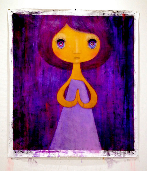 真作】絵画 高橋美水 日本画 ツルウメモドキ 共シール S159 美術作品