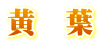 黄　葉 